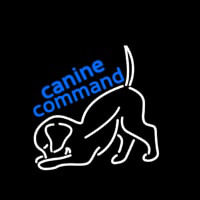 Canine Command Neonskylt