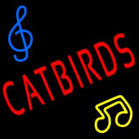 Catbirds Music Icon Neonskylt