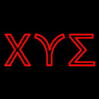 Chi Upsilon Sigma Neonskylt