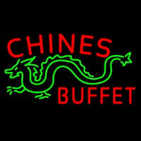 Chinese Buffet Dragon Neonskylt