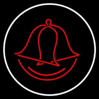 Circle Wedding Bell Logo Neonskylt