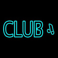 Club Music Neonskylt