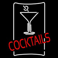 Cocktails Neonskylt