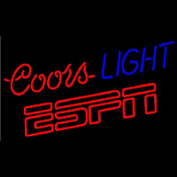 Coors Light Espn Beer Sign Neonskylt