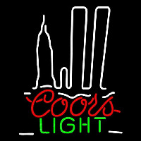 Coors Light Silver Bullet Nyc Beer Sign Neonskylt