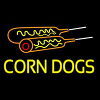 Corn Dogs Neonskylt