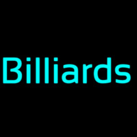 Cursive Letter Billiards 2 Neonskylt