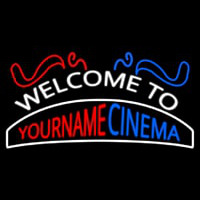 Custom Welcome To Cinema Neonskylt