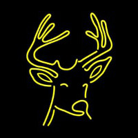 Deer Logo Neonskylt