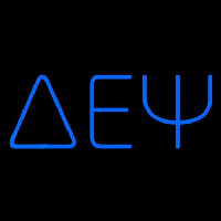 Delta Epsilon Psi Neonskylt