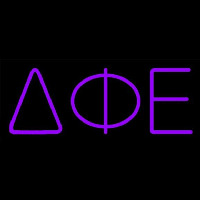 Delta Phi Epsilon Neonskylt