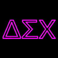 Delta Sigma Chi Latino Neonskylt