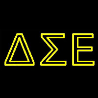 Delta Sigma Epsilon Neonskylt