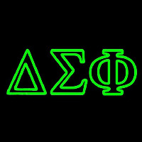 Delta Sigma Phi Neo Neonskylt