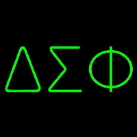 Delta Sigma Phi Neonskylt