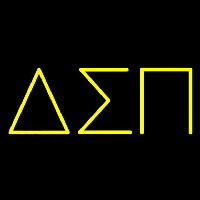 Delta Sigma Pi Neonskylt