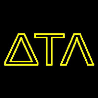 Delta Tau Lambda Neonskylt