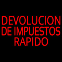 Devolucion De Impuestos Rapido Neonskylt