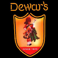 Dewars Scotchman Neonskylt