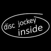 Disc Jockey Inside 1 Neonskylt