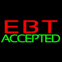 Ebt Accepted Neonskylt