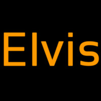 Elvis Neonskylt