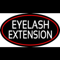 Eyelash E tension Neonskylt