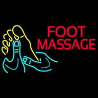 Foot Massage Neonskylt