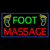 Foot Massage Neonskylt