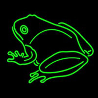 Frog Logo Neonskylt