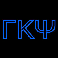 Gamma Kappa Psi Neonskylt