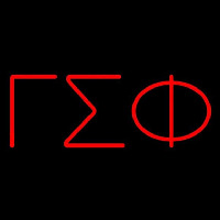 Gamma Sigma Phi Neonskylt