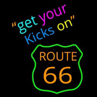 Get Your Kicks on Route 66 Neonskylt