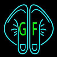 Gf Hand Signneon Sign Neonskylt