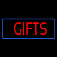 Gifts Rectangle Neonskylt