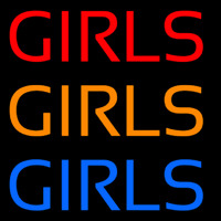 Girls Neonskylt