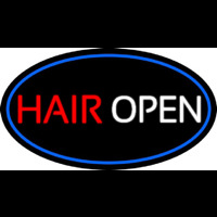 Hair Open Neonskylt