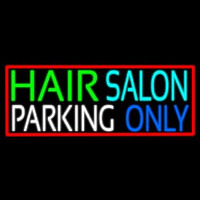 Hair Salon Parking Only Neonskylt