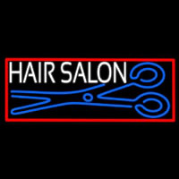 Hair Salon With Scissor Neonskylt