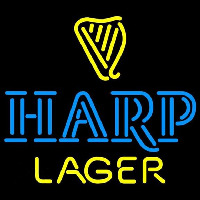 Harp Lager 2 with Harp Neonskylt