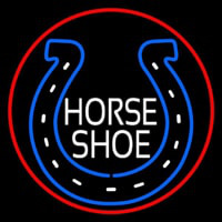 Horse Shoe Logo Neonskylt