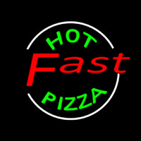 Hot Pizza Fast Neonskylt