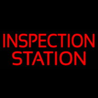 Inspectin Station Neonskylt