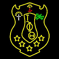 Iota Phi Theta Logo Neonskylt