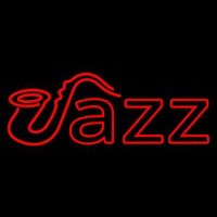 Jazz Red 3 Neonskylt