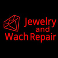 Jewelry And Watch Repair Diamond Logo Neonskylt