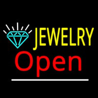 Jewelry Open Logo Neonskylt