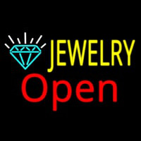 Jewelry Open Neonskylt