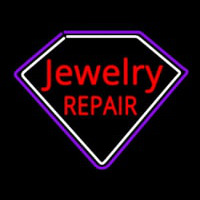 Jewelry Repair Red Neonskylt