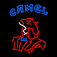 Joe Camel Red Logo Neonskylt